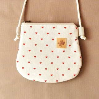 Crossbody taštička SRDÍČKA